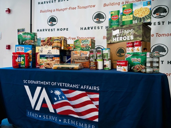 SCDVA X Harvest Hope Food Drive