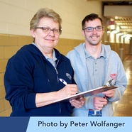 Image of Ticket to Work success story individual and coworker