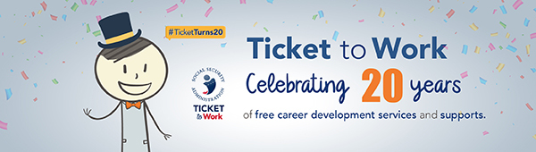 Ticket Anniversary banner