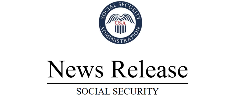 Social Security Administration News Release