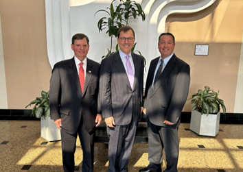 Photo of Commissioner Frank J. Bisignano with Representative Thomas Kean, Jr..