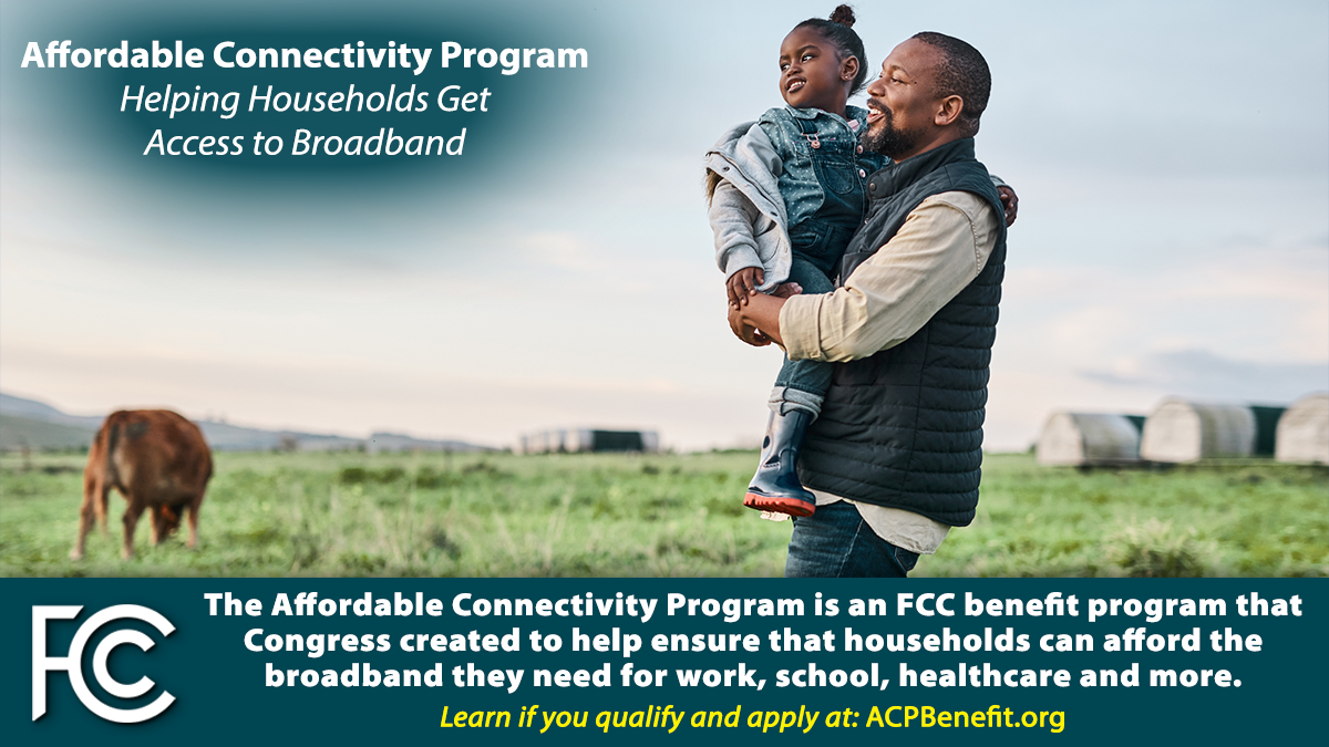 FCC Affordable Connectivity Program 2022 Banner 