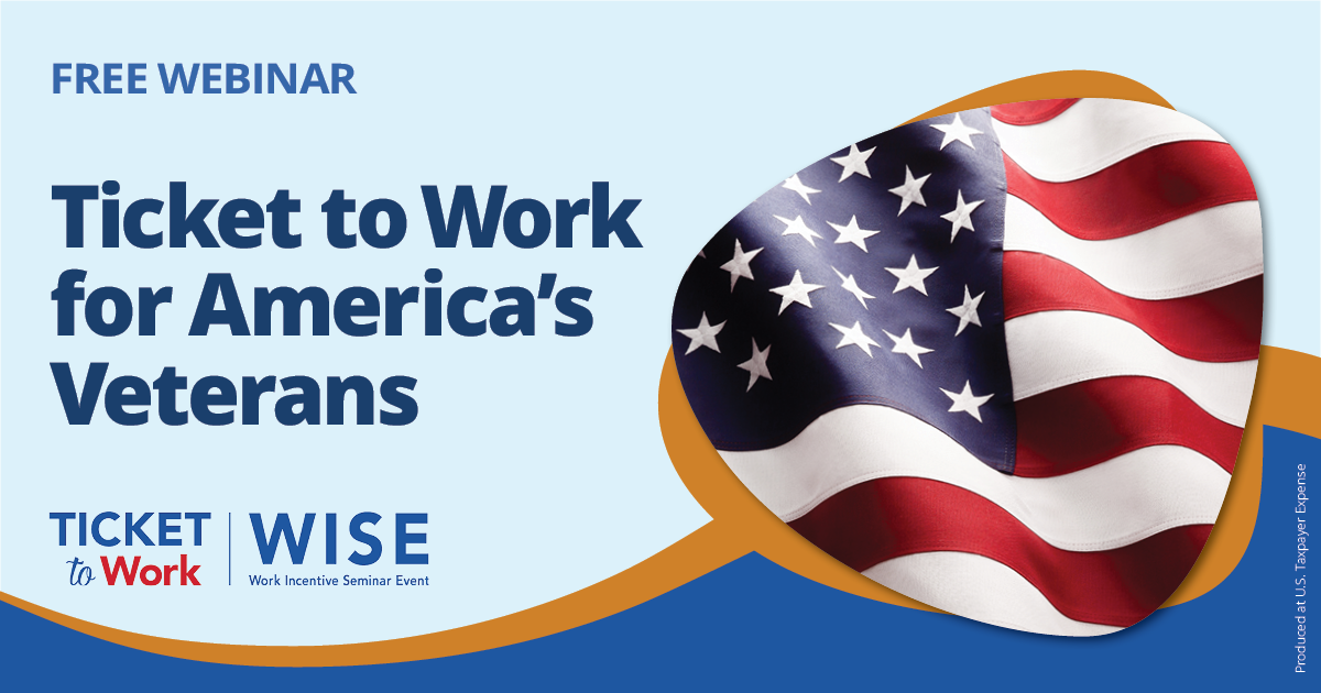 November WISE: Ticket to Work for America's Veterans