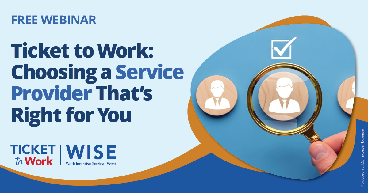 July WISE webinar: Choosing a Service Provider That's Right for You
