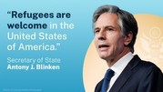 Photo of Secretary Blinken with the message 