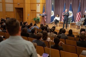 Secretary Blinken Hosts a Town Hall with State Department Employees