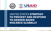 Cover of the U.S. Strategy to Prevent and Respond to Gender-based Violence Globally 2022 Update