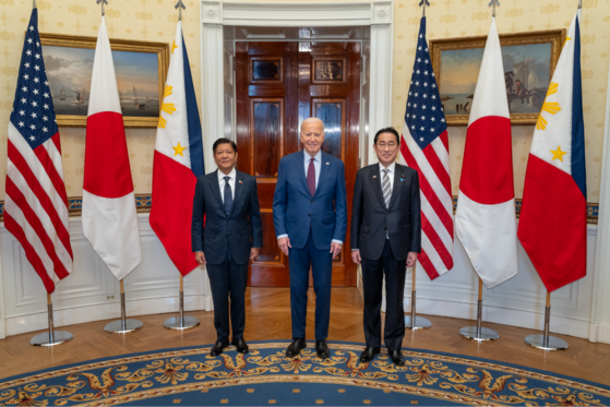 President Biden hosted President Marcos and Prime Minister Kishida during the first-ever U.S.-Philippines-Japan leaders’ summit.