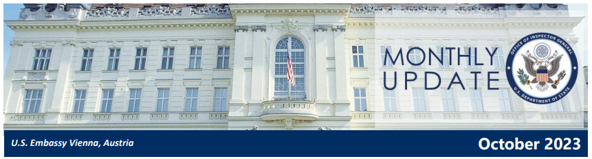 Oct 2023 Monthly Update Header image