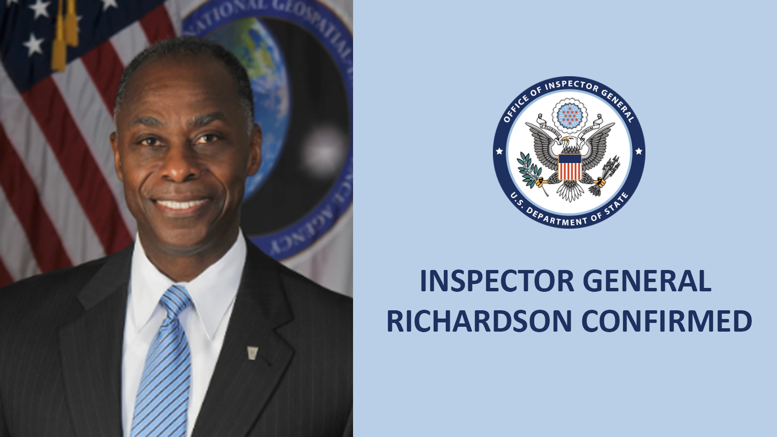 Inspector General Richardson Confirmed