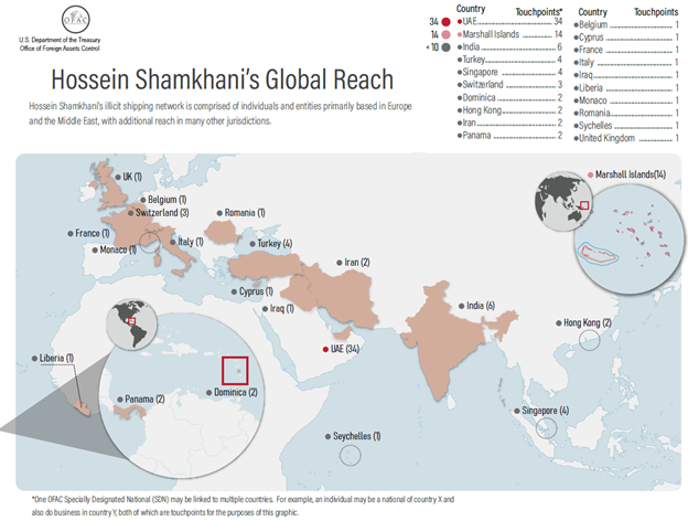 Hossein Shamkhani's Global Reach
