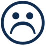 frowny face icon