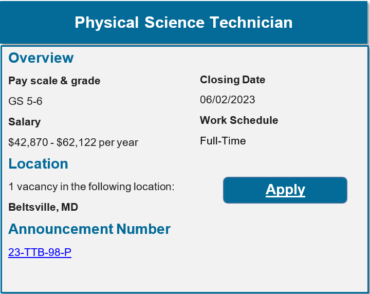 Physical Science Tech