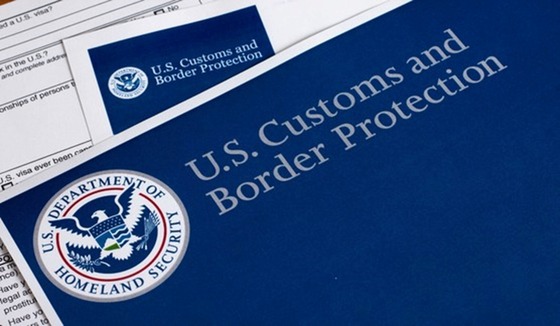 U.S. Customs and Boarder Protection sign