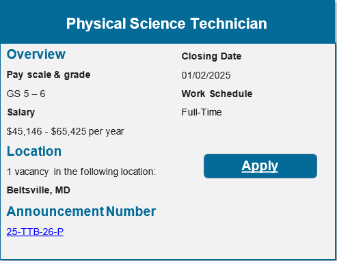 Physical Science Tech