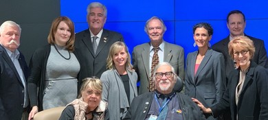 Dr Davis and members of the LA CVEB Jan 2020 