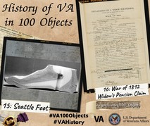 100 objects history of va