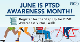 ptsd awareness month virtual walk