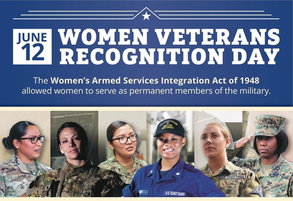 Happy female veterans day images