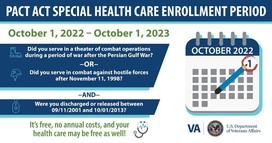 learn about new PACT Act benefits and enrollment