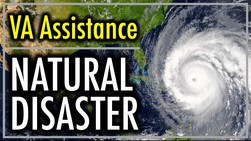 va assistance during a natural disaster