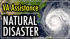 va assistance after a natural disaster