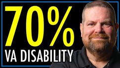 seventy percent disability