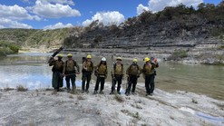 A group of Veterans who have become wildland firefighters 