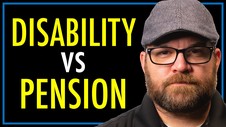 va disability versus pension