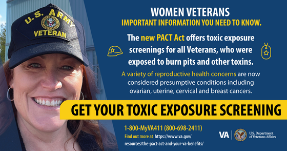Women Veterans Virtual PACT Act Events
