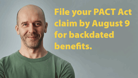 file pact act claims by august 9