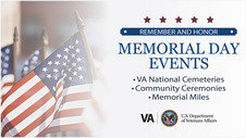 Memorial Day events.