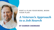 Veteran's job search.