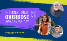 International overdose awareness day is August 31.