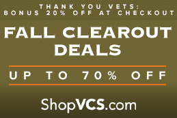 Fall clearance deals from ShopVCS.