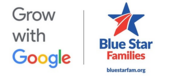 Blue Star Families and Grow with Google.