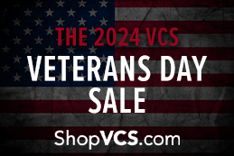 Veterans Day sale on Shop VCS.com.