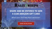 Rally Sweeps win $500 in Amazon gift cards.