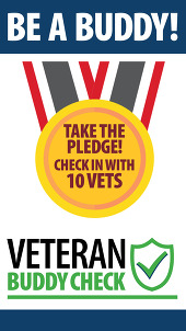 Veteran buddy check week
