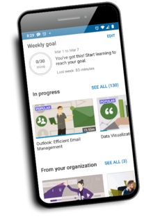 Learn anytime, anywhere with LinkedIn Learning