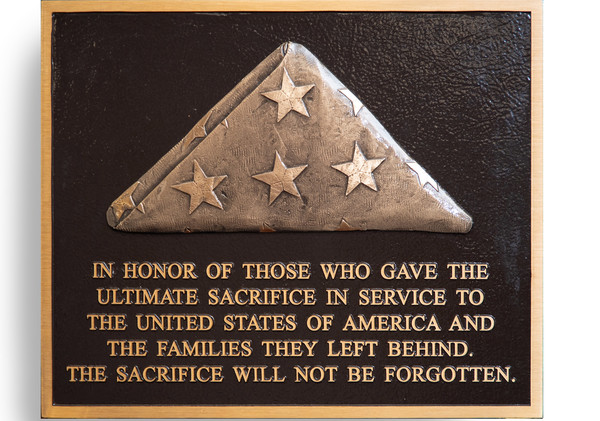 Tribute to the Fallen plaque - NCA
