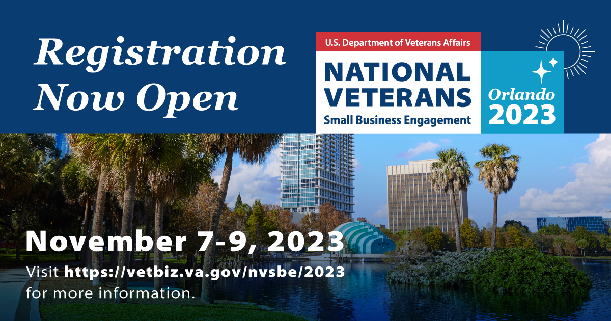 NVSBE Registration Now Open Nov 7-9, Orlando FL