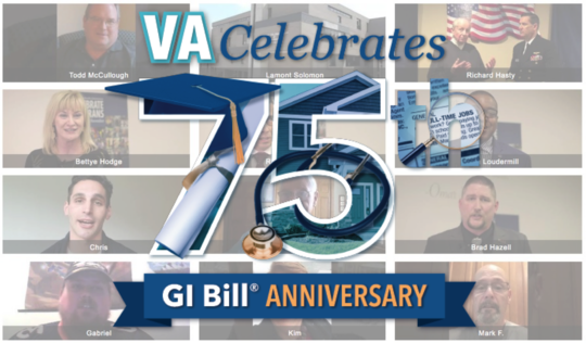 GI Bill 75th Anniversary Collage #mygibillstory