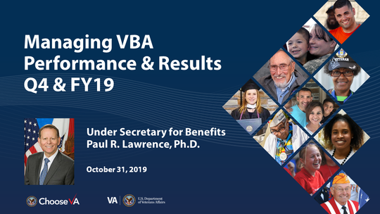 Managing VBA Performance and Results Q4 and FY19