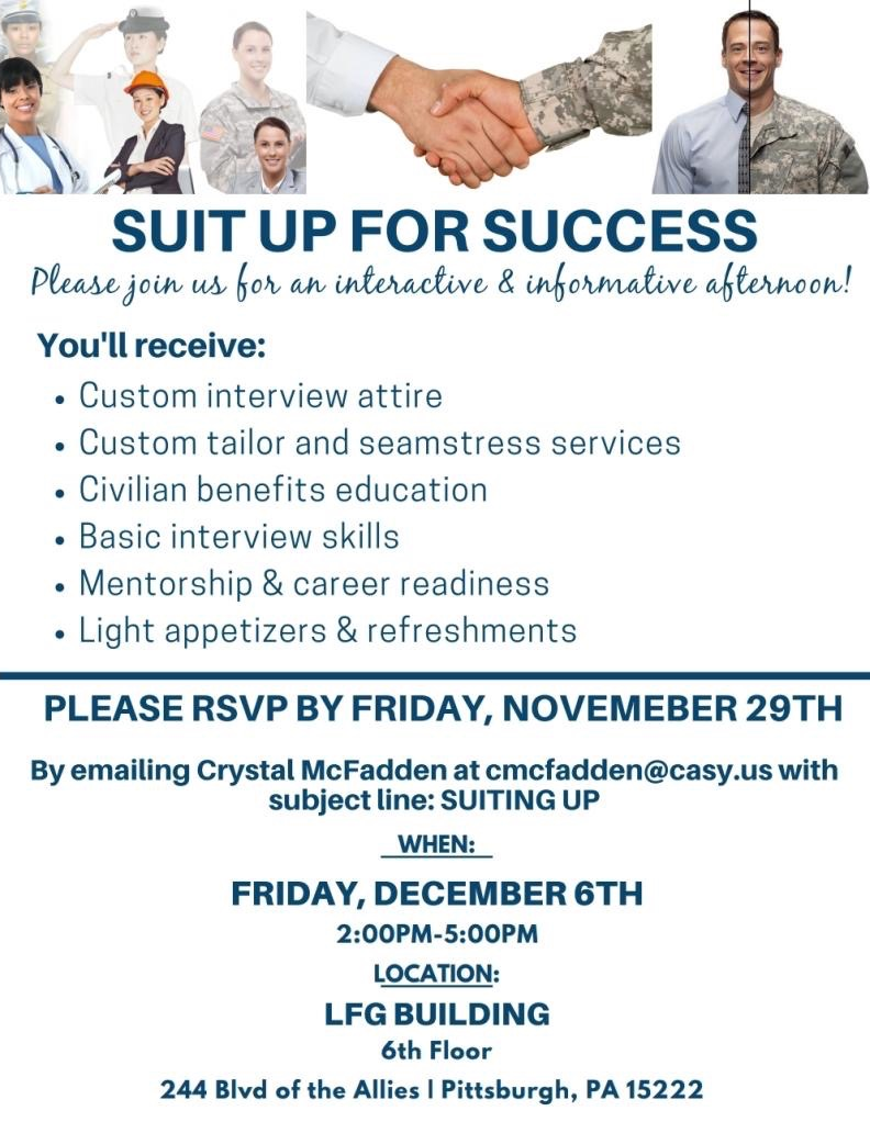 Suit Up for Success