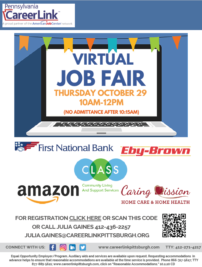 Virtual Job Fair October 