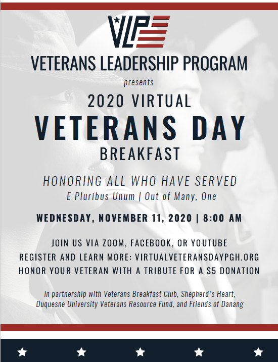 VLP Veterans Day Breakfast 