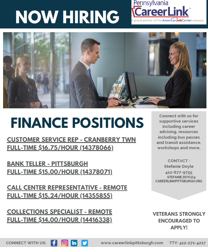 Finance Positions