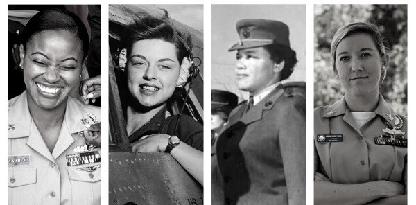 Collage of women Veterans