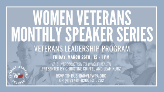 Women veterans speaker series